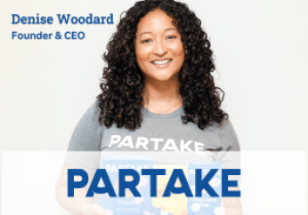 Headshot of Denise Woodard, Founder and CEO of Partake