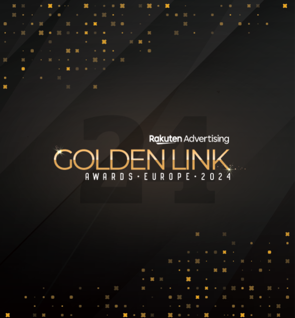 Rakuten Advertising's European Golden Link Awards 2024 logo